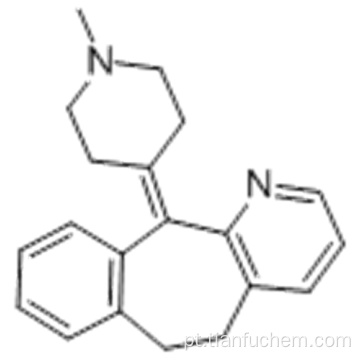 5H-Benzo [5,6] ciclohepta [1,2-b] piridina, 6,11-di-hidro-11- (1- metil-4-piperidinilideno) - CAS 3964-81-6